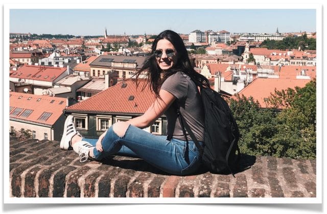 Hannah Lutz in Prague